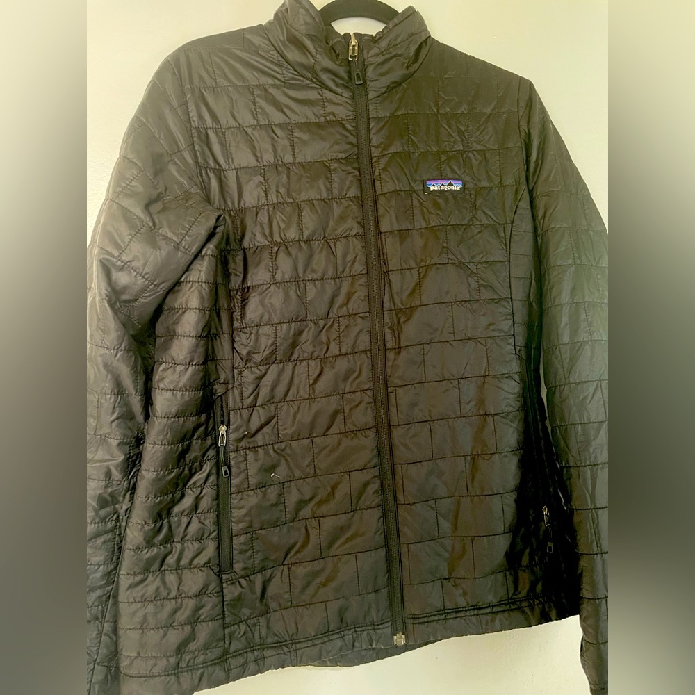 Patagonia Nano Puff Jacket Women’s Large Black